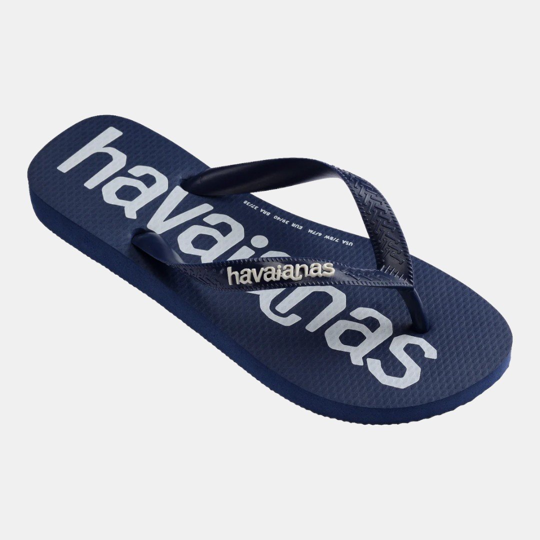 Chinelo Havaianas Top Logomania II Azul Marinho Azul 2