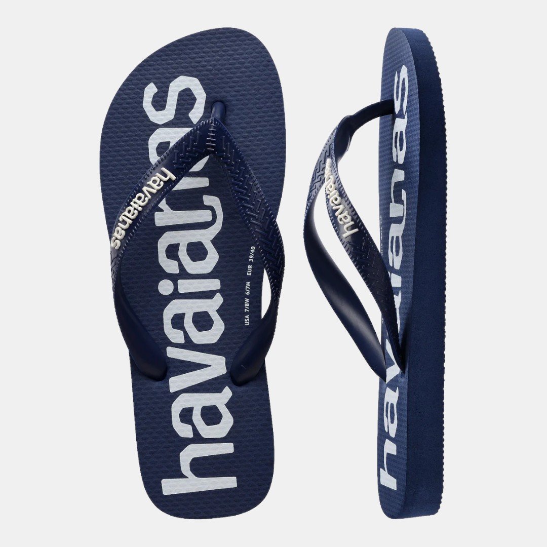 Chinelo Havaianas Top Logomania II Azul Marinho Azul 5
