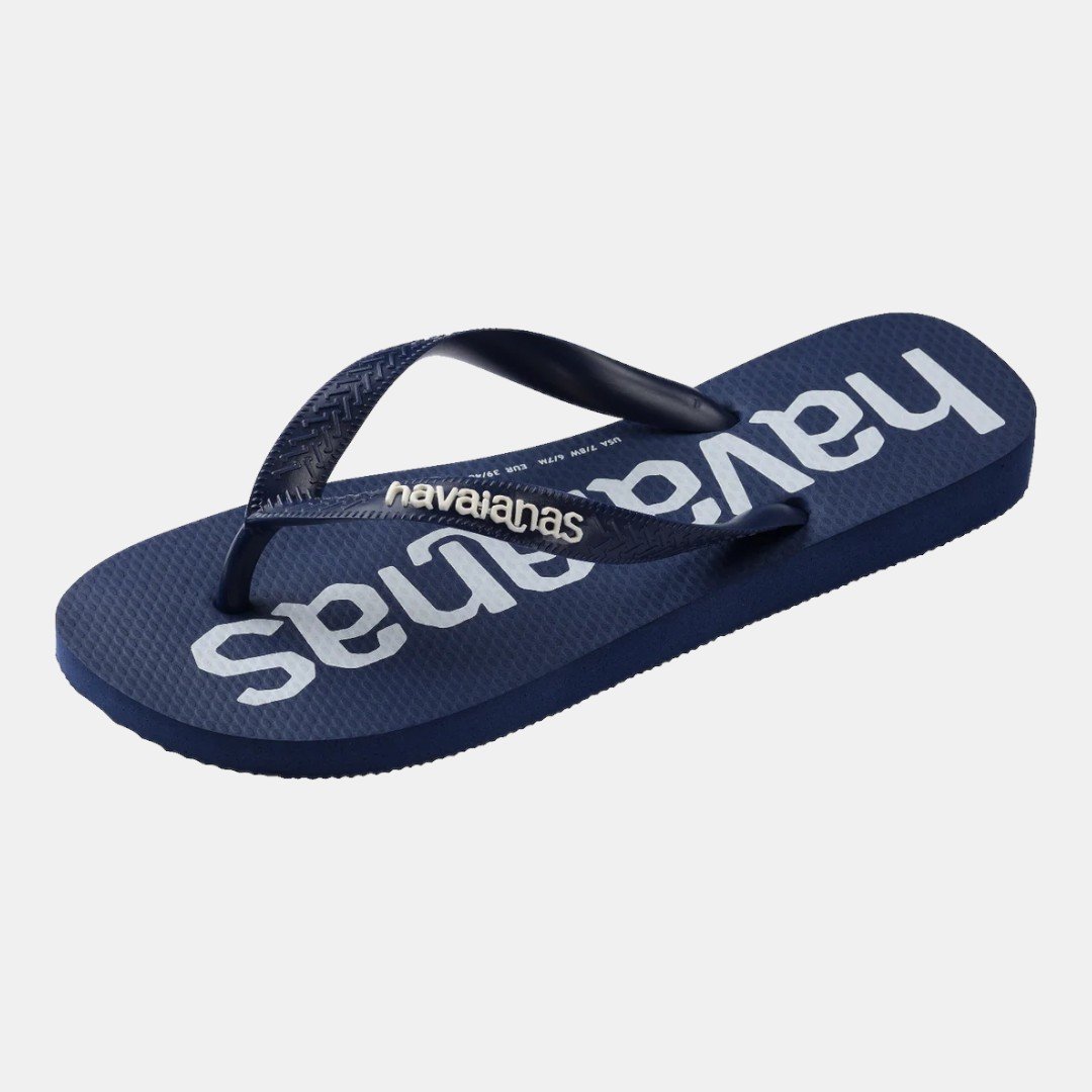 Chinelo Havaianas Top Logomania II Azul Marinho Azul 6