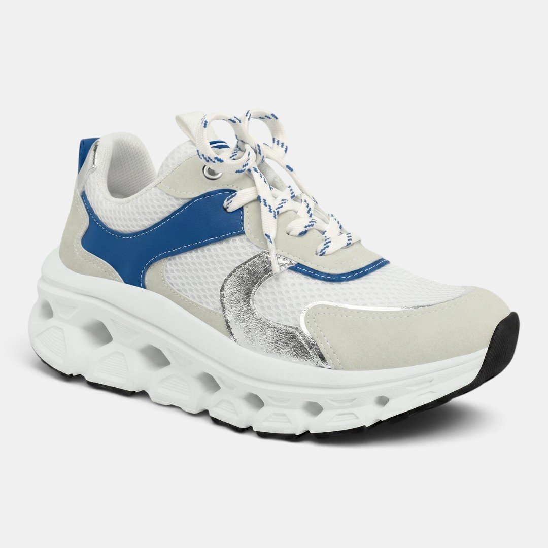 Tênis Piccadilly Maxi Tech Branco com Azul Branco 3