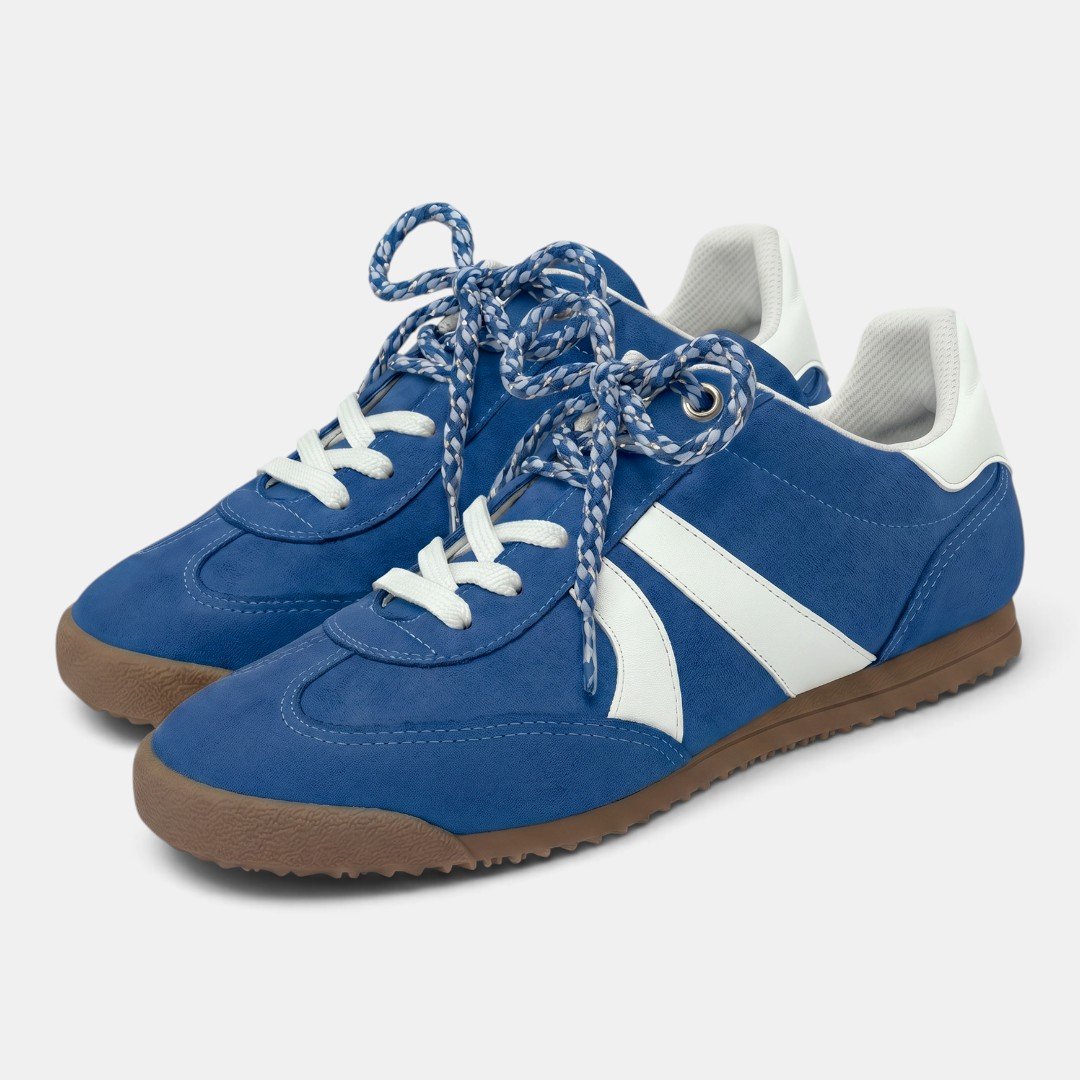 Tênis Piccadilly Casual Feminino Retrô Azul Azul 2