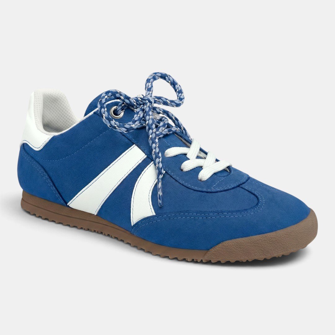 Tênis Piccadilly Casual Feminino Retrô Azul Azul 3