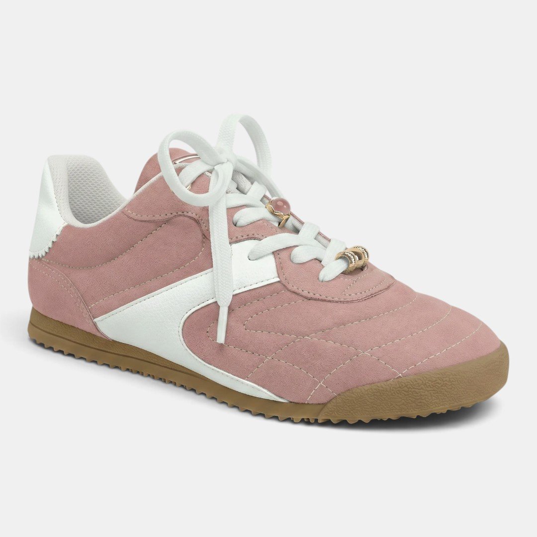 Tênis Piccadilly Casual Feminino Retrô Rosa Rosa 3