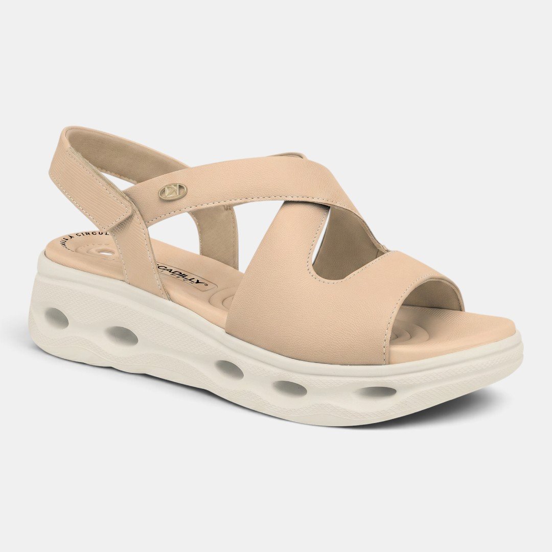 Sandália Piccadilly Maxi Tech Rosê Rosa 3