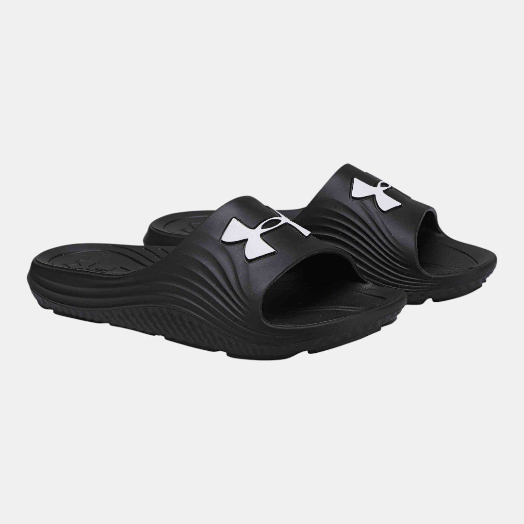 Chinelo Slide Under Armour Core 2 Preto Preto 4
