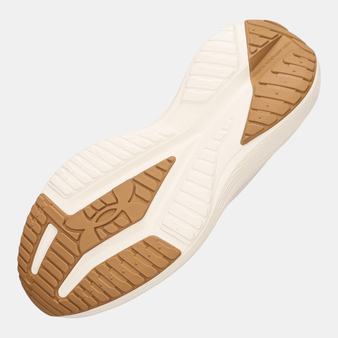 Tênis Under Armour Charged Slight 4 Off White com Azul Branco 4