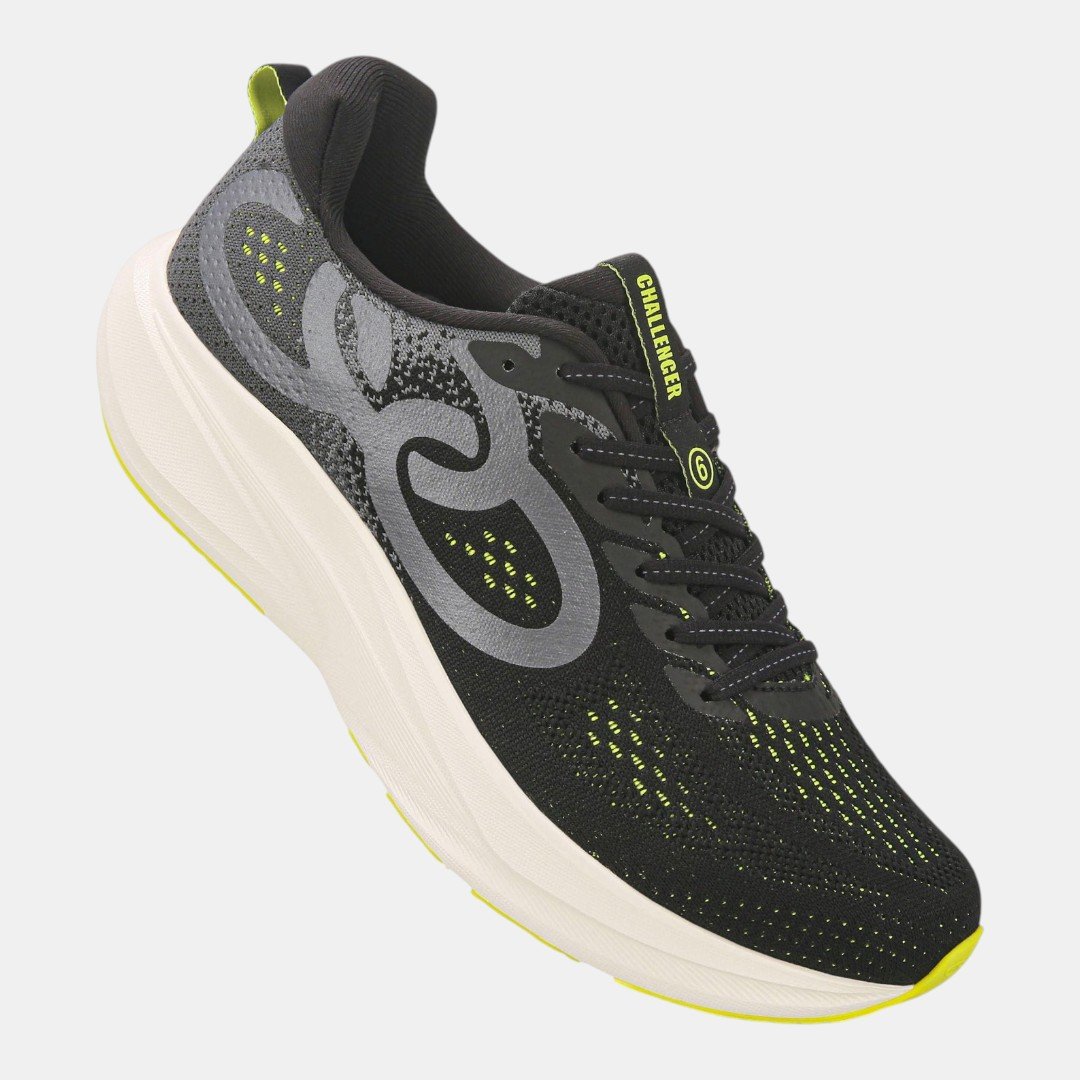 Tênis de Corrida Olympikus Challenger 6 Preto Preto 2