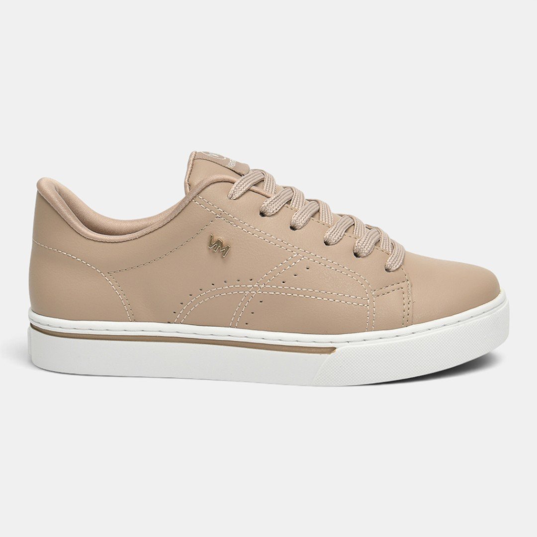 Tênis Via Marte Casual Feminino Creme