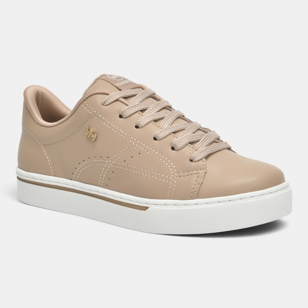 Tênis Via Marte Casual Feminino Creme Branco 2