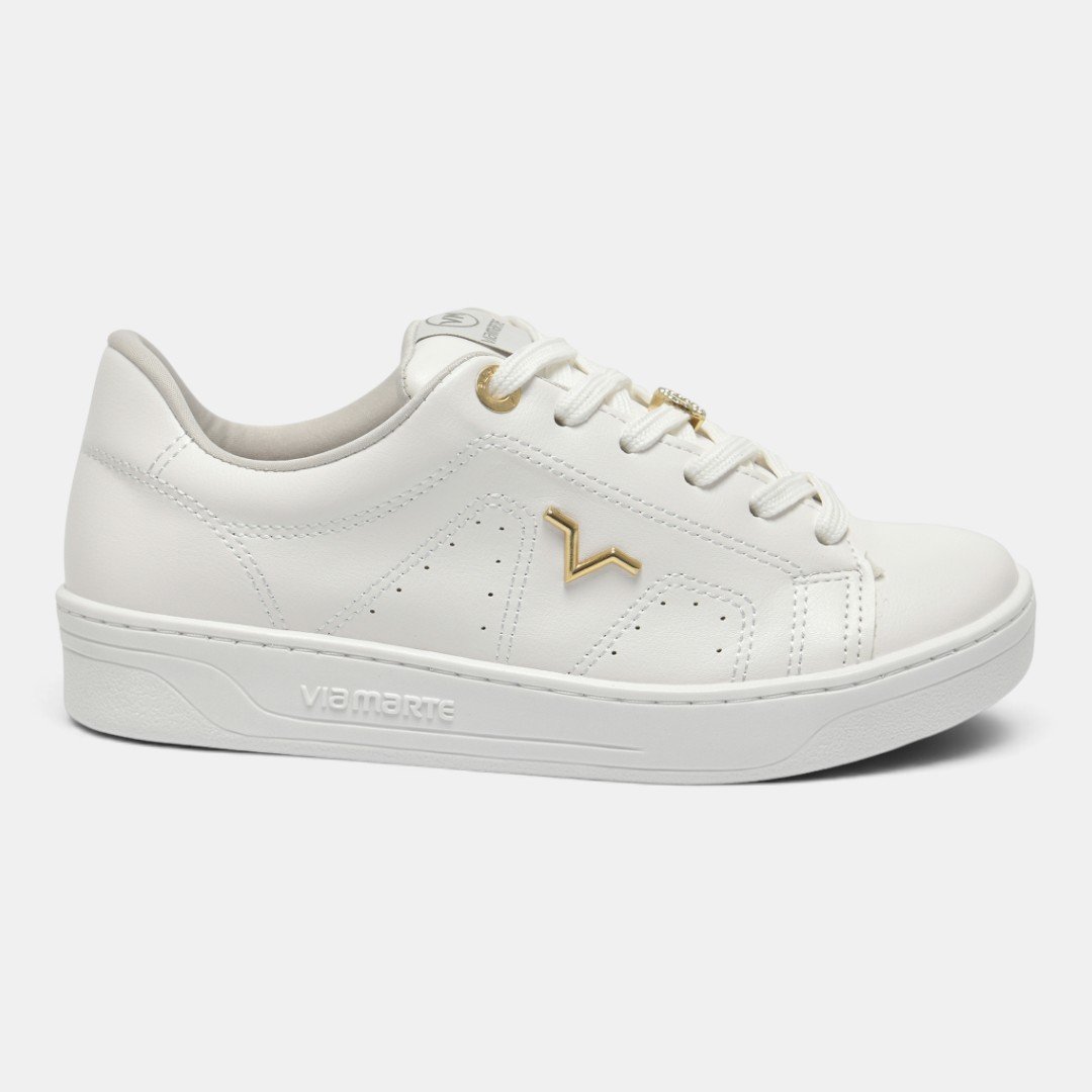 Tênis Via Marte Casual Feminino Branco
