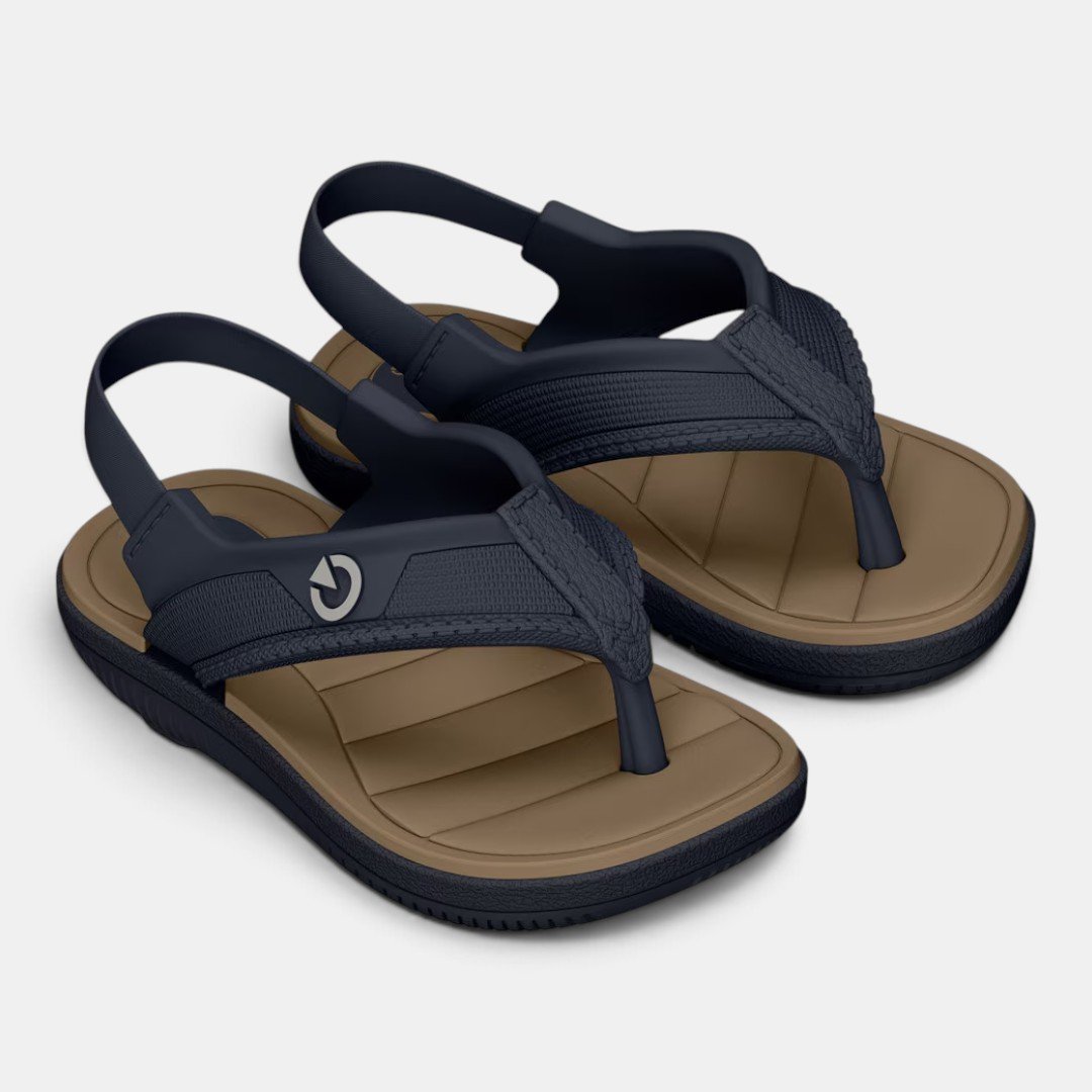 Sandália Cartago Aspen II de Dedo Baby Azul Azul 3