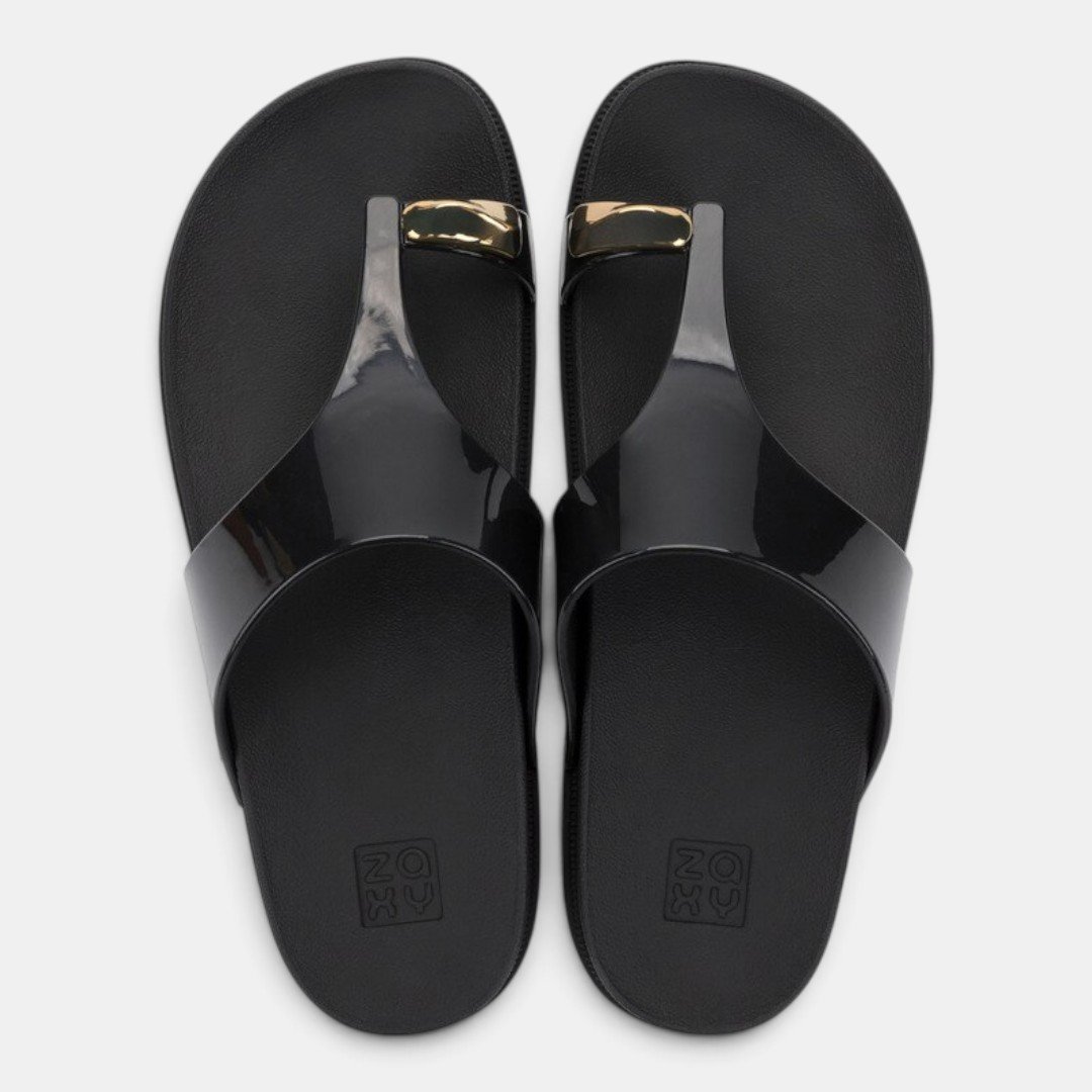 Papete Zaxy Buzz Feminina Preta Preto 2