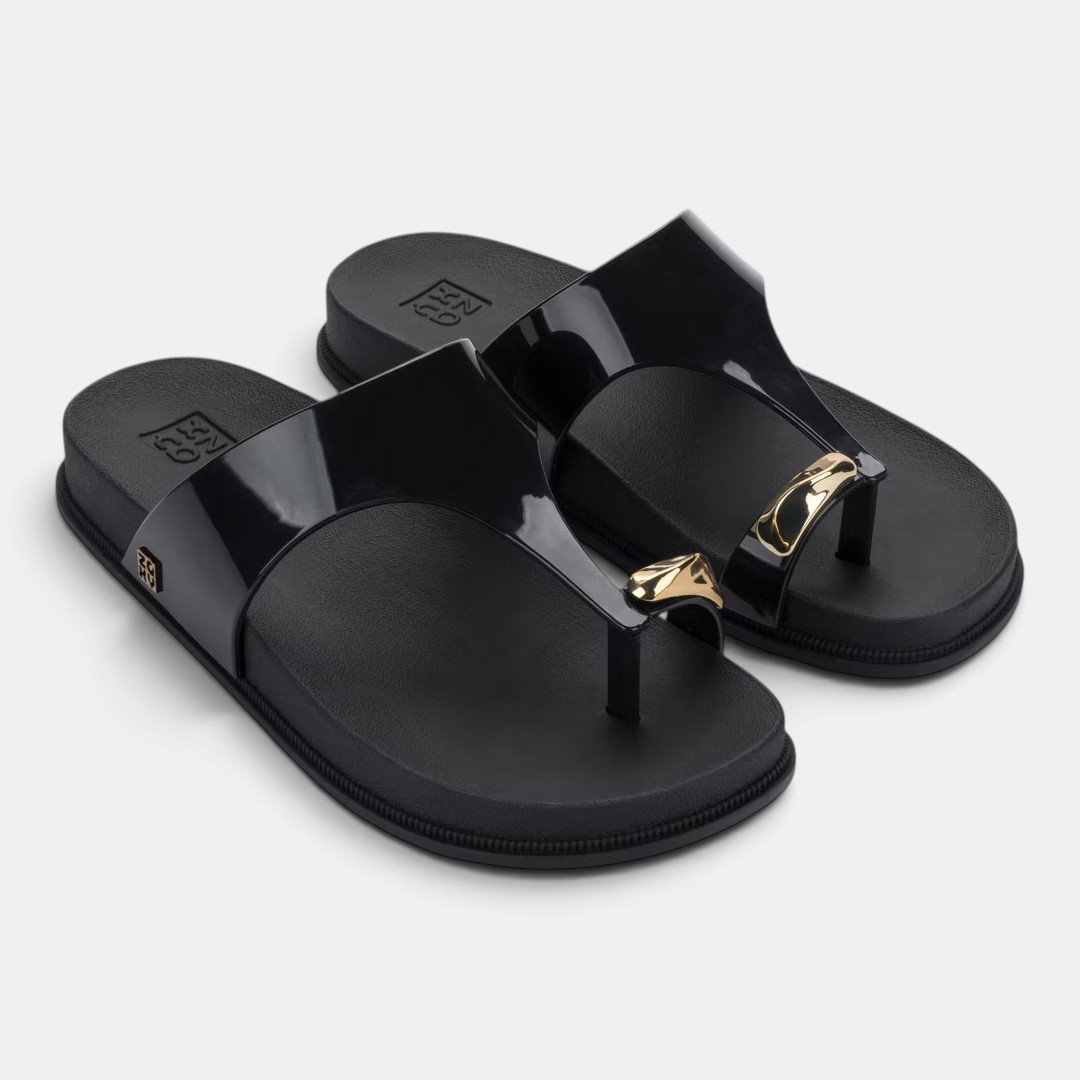 Papete Zaxy Buzz Feminina Preta Preto 3