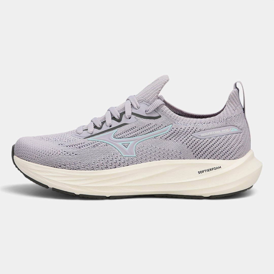 Tênis Mizuno Cool Ride 4 Infantil Lilás Roxo 4