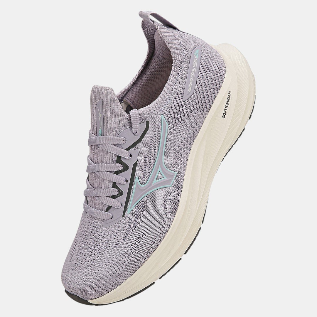 Tênis Mizuno Cool Ride 4 Infantil Lilás Roxo 5