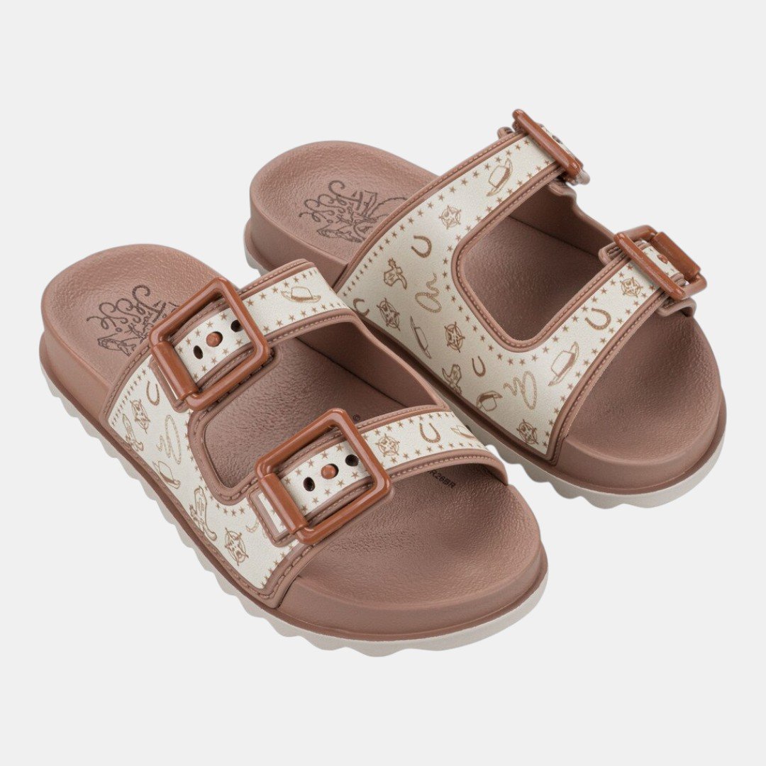Chinelo Grendene Disney Hip Slide Infantil Jessie Toy Story Marrom Marrom 3