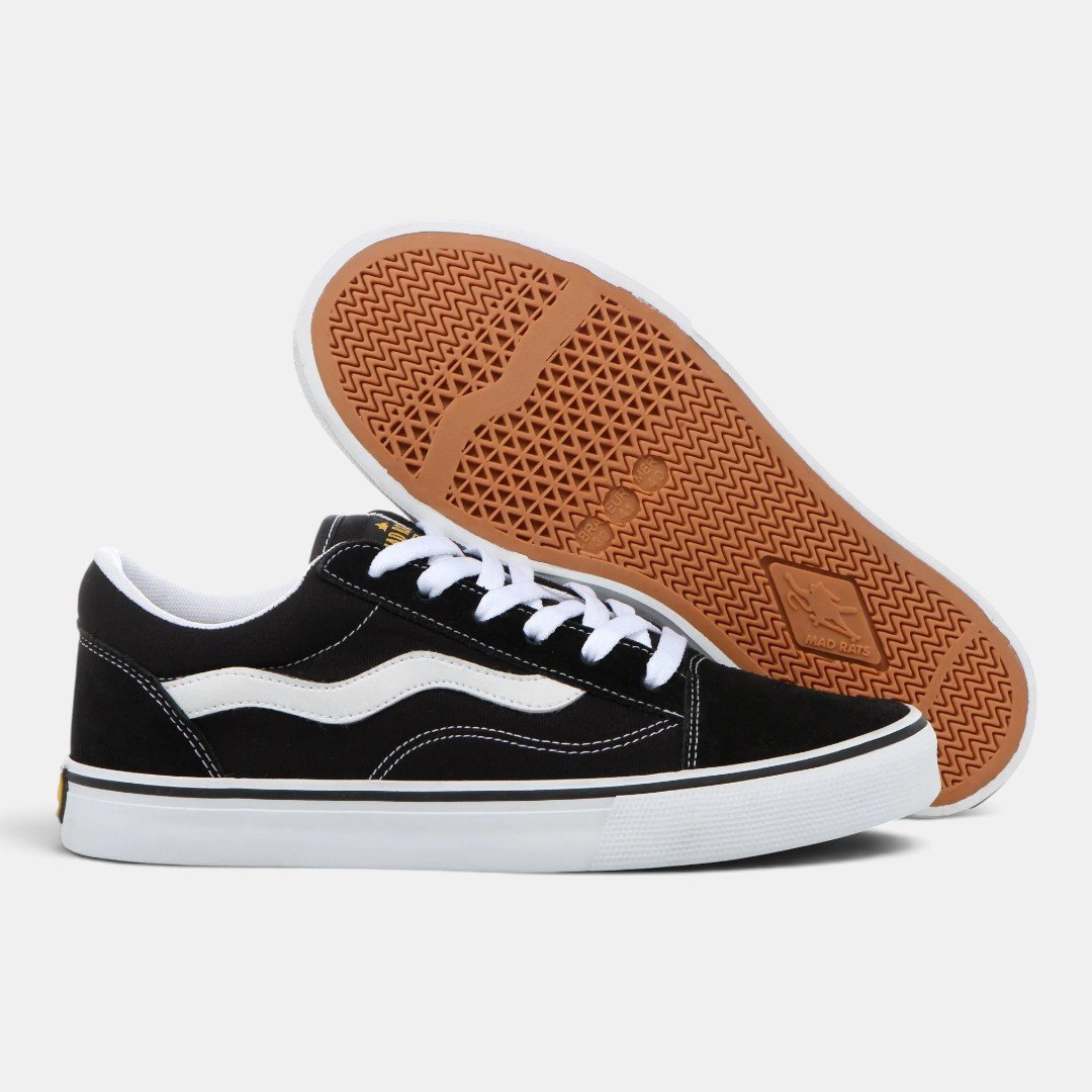 Tênis Mad Rats Old School Preto Preto 5