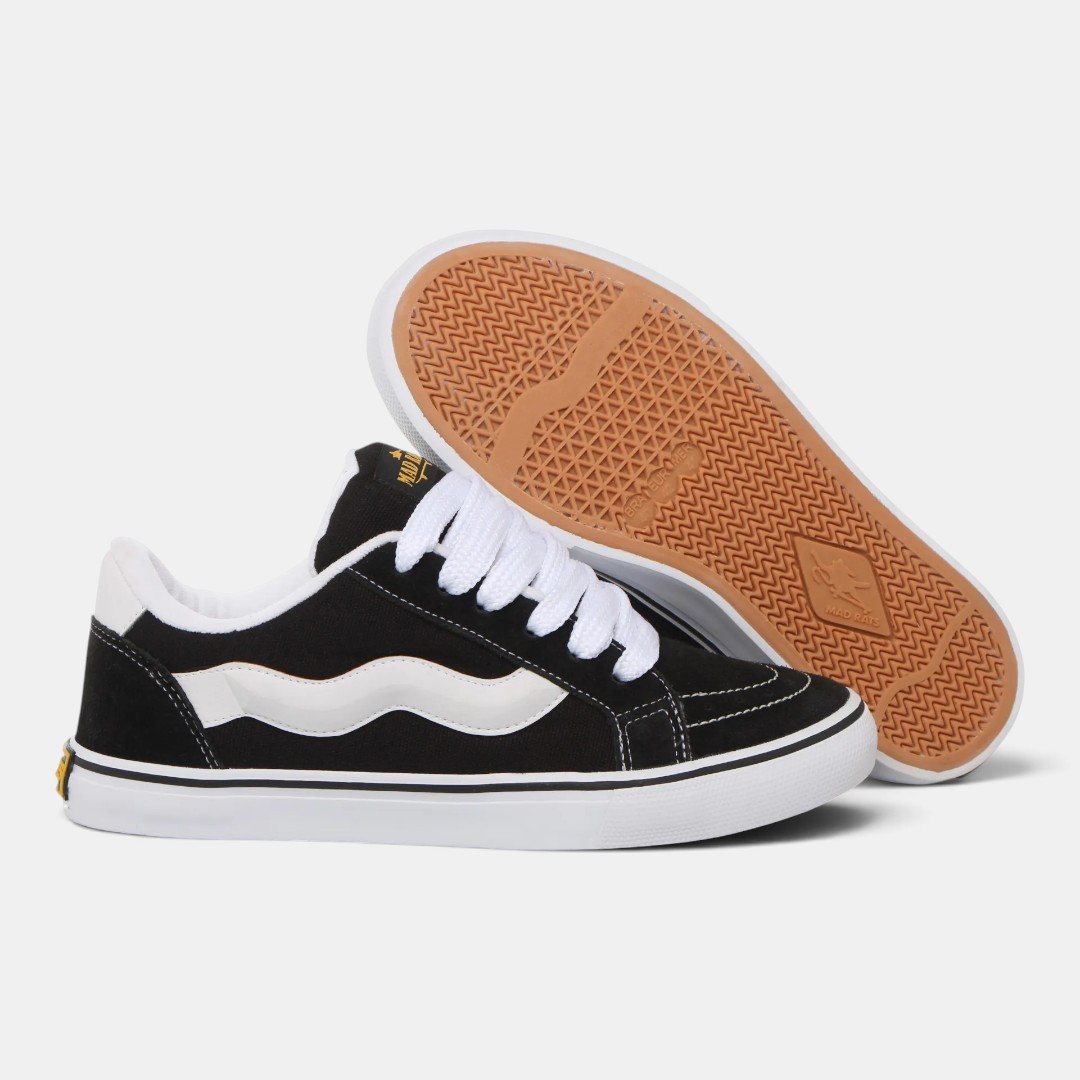 Tênis Mad Rats Mr Bulky Classic 90 Preto Preto 6