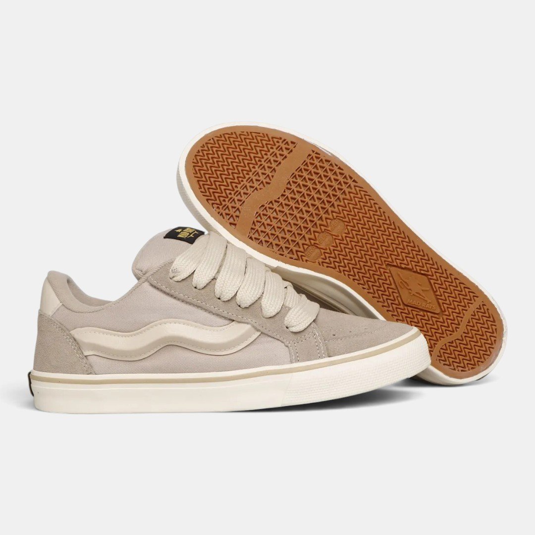 Tênis Mad Rats Mr Bulky Classic 90 Areia Bege 5