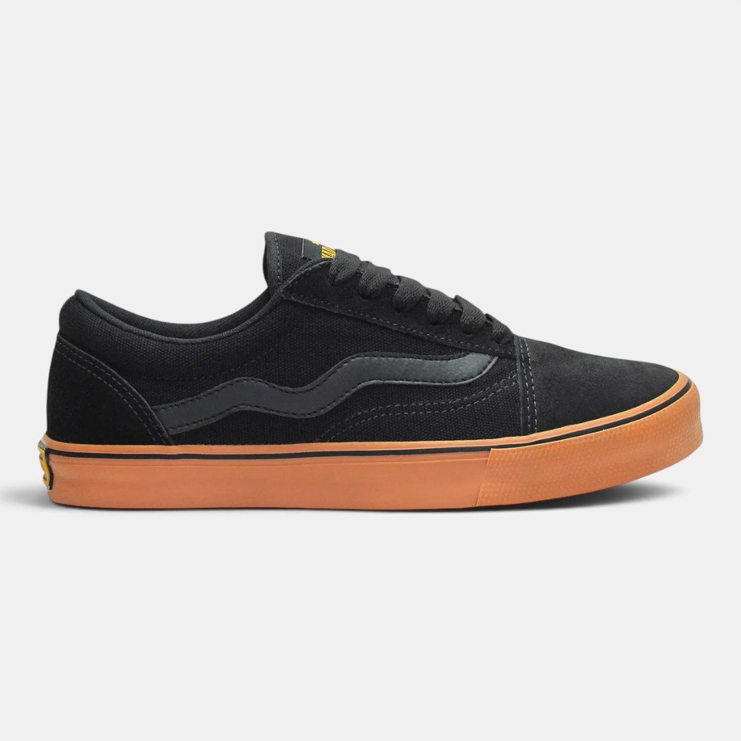 Tênis Mad Rats Old School Preto com Sola Crepe