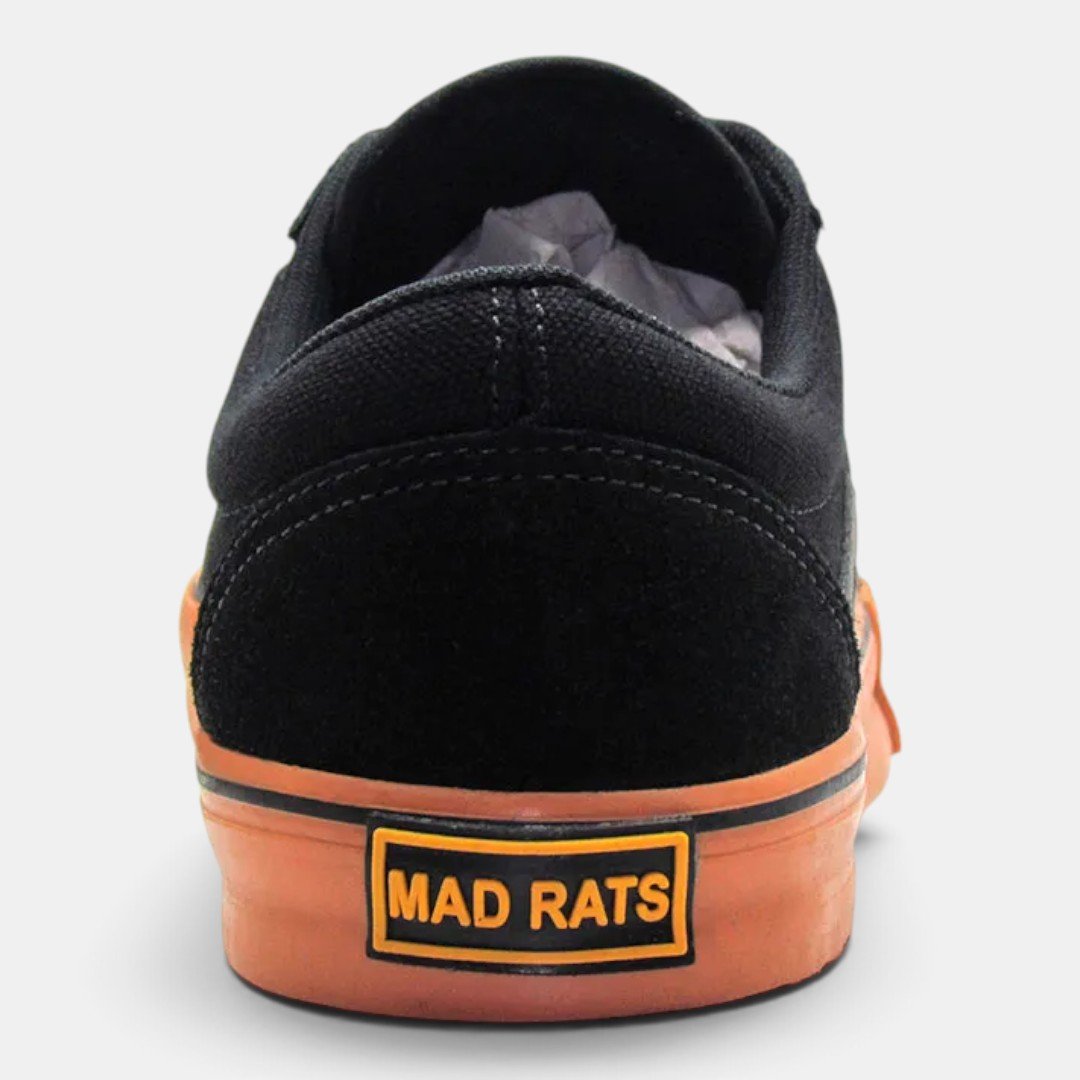 Tênis Mad Rats Old School Preto com Sola Crepe Preto 5