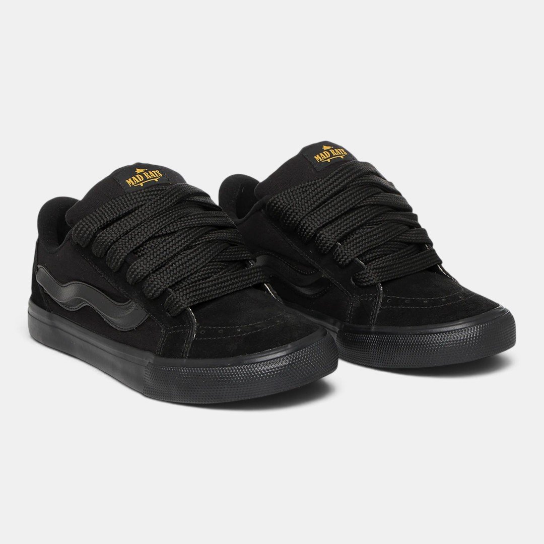 Tênis Mad Rats Mr Bulky Classic 90 All Black Preto 2