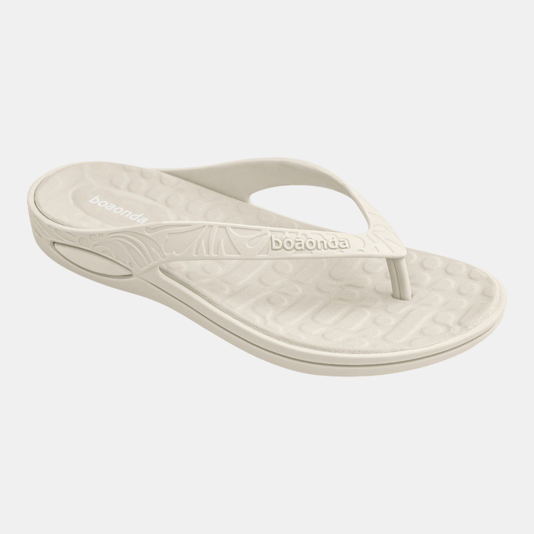 Chinelo Boa Onda Lilly Feminino Off White Branco 2