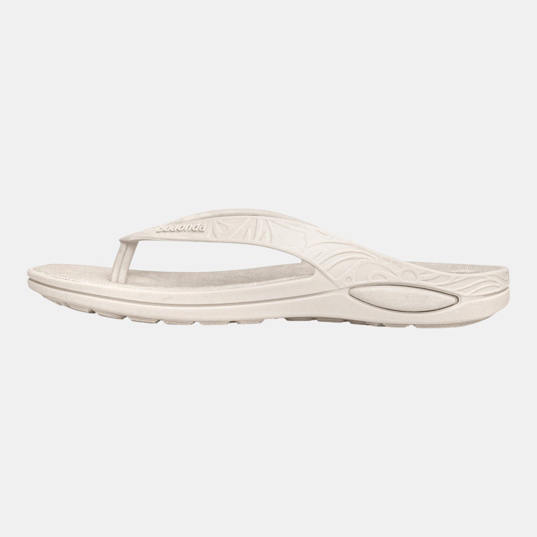 Chinelo Boa Onda Lilly Feminino Off White Branco 3