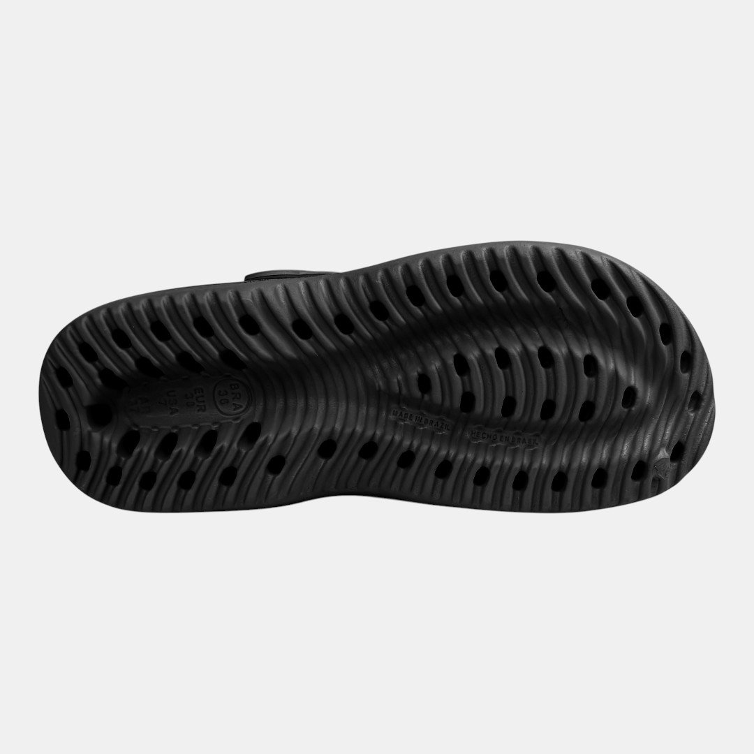 Babuche Plataforma Boa Onda Bella Feminino Preto Preto 4