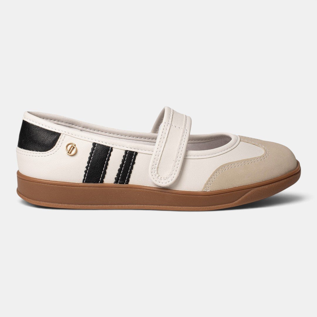Tênis Casual Dakota Mary Jane Feminino Branco