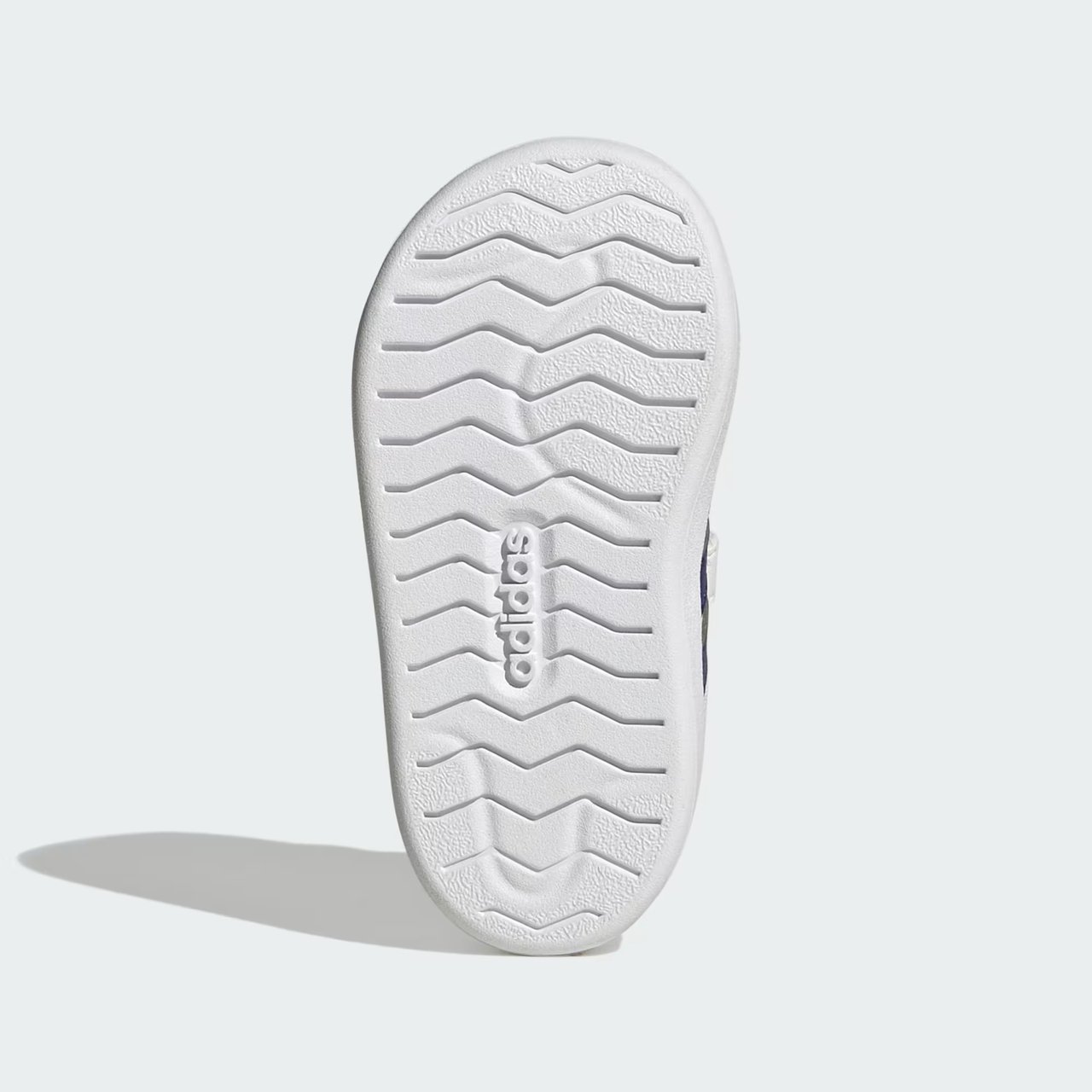 Tênis Adidas Streettalk Infantil para Bebês Branco com Azul Branco 4