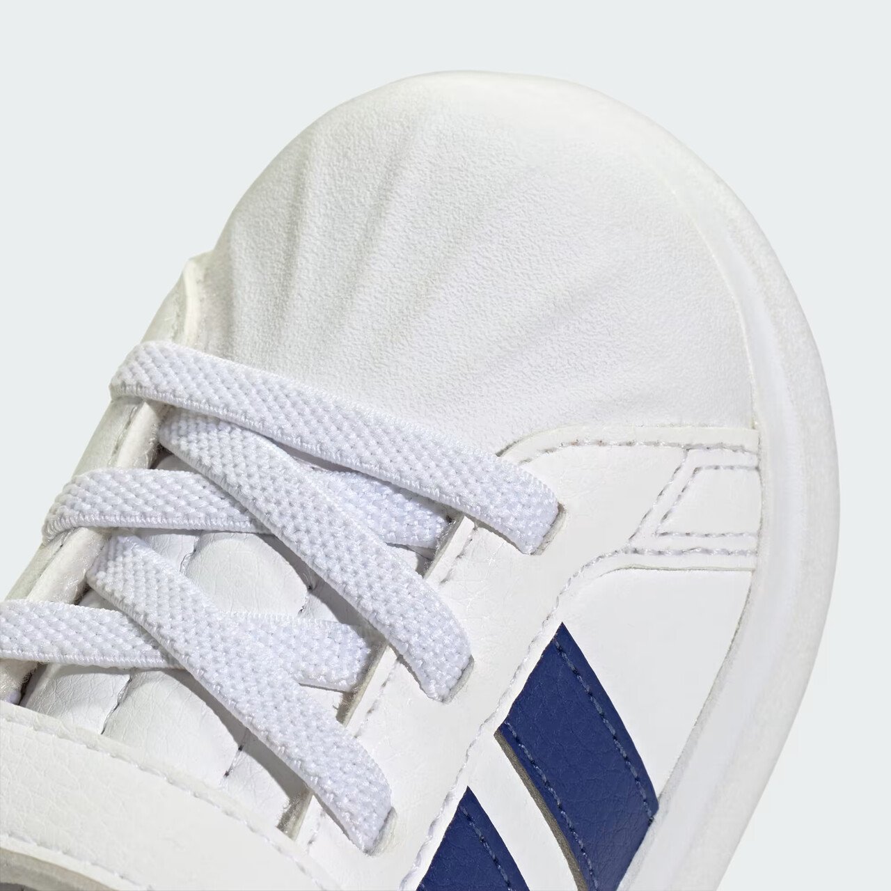 Tênis Adidas Streettalk Infantil para Bebês Branco com Azul Branco 8