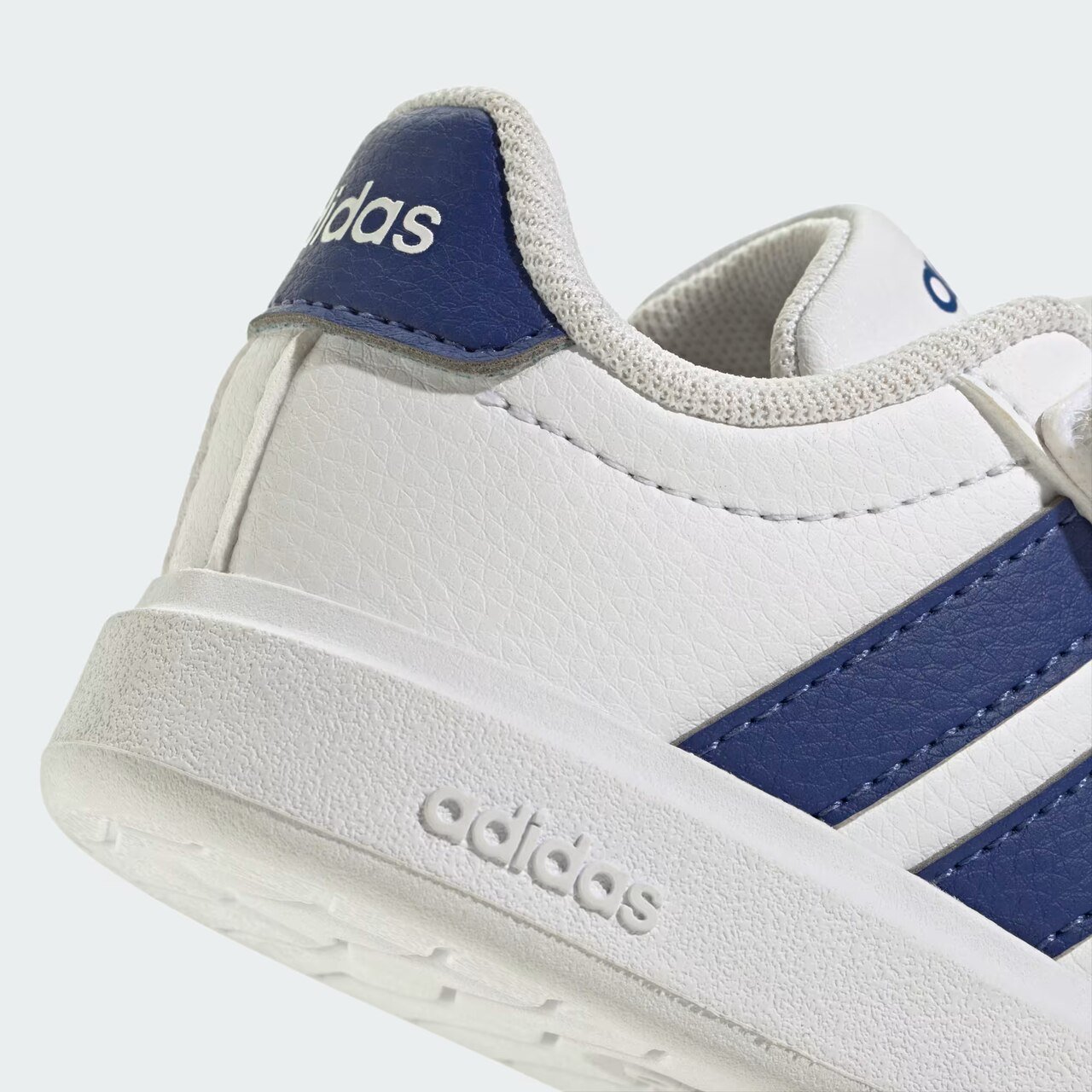 Tênis Adidas Streettalk Infantil para Bebês Branco com Azul Branco 9