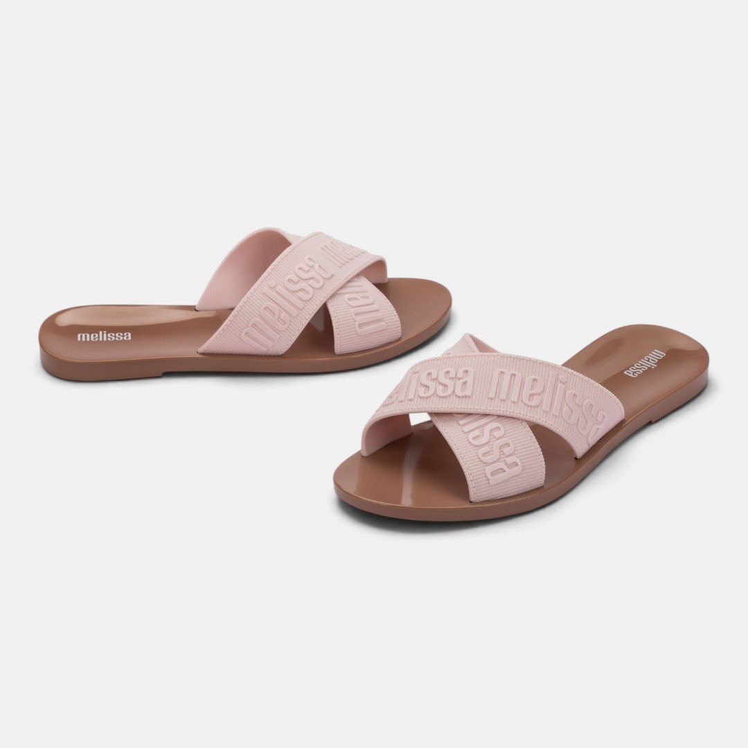 Chinelo Melissa M-Lover Slide Rosa Rosa 4