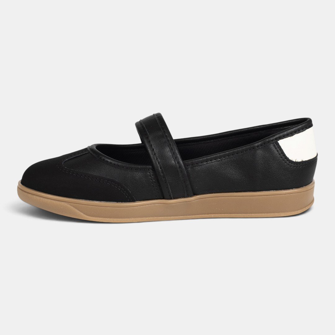 Tênis Casual Dakota Mary Jane Feminino Preto Preto 5