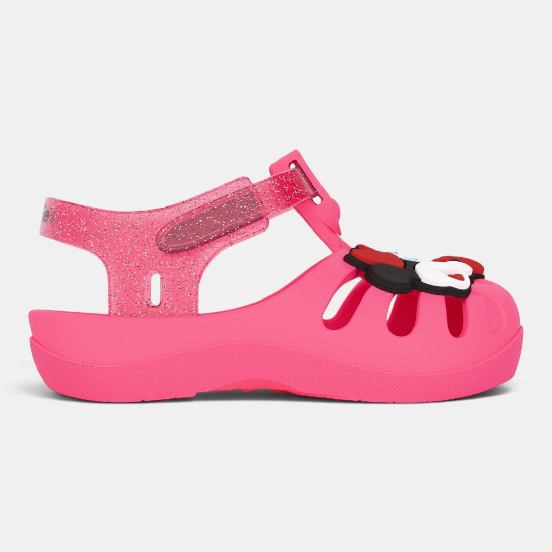 Sandália de Bebê Rosa Minnie Disney Magic Grendene Kids