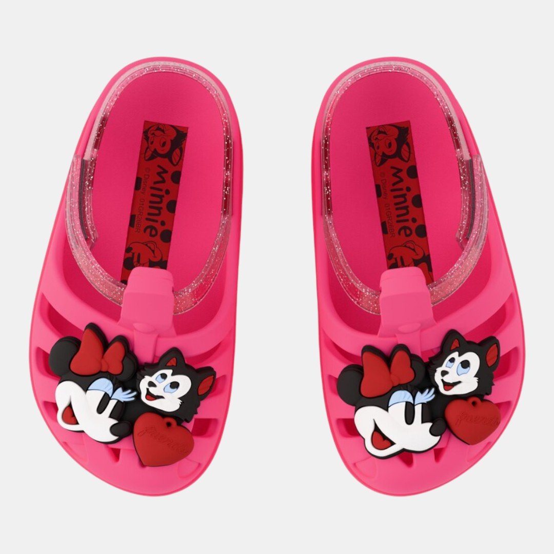Sandália de Bebê Rosa Minnie Disney Magic Grendene Kids Rosa 3