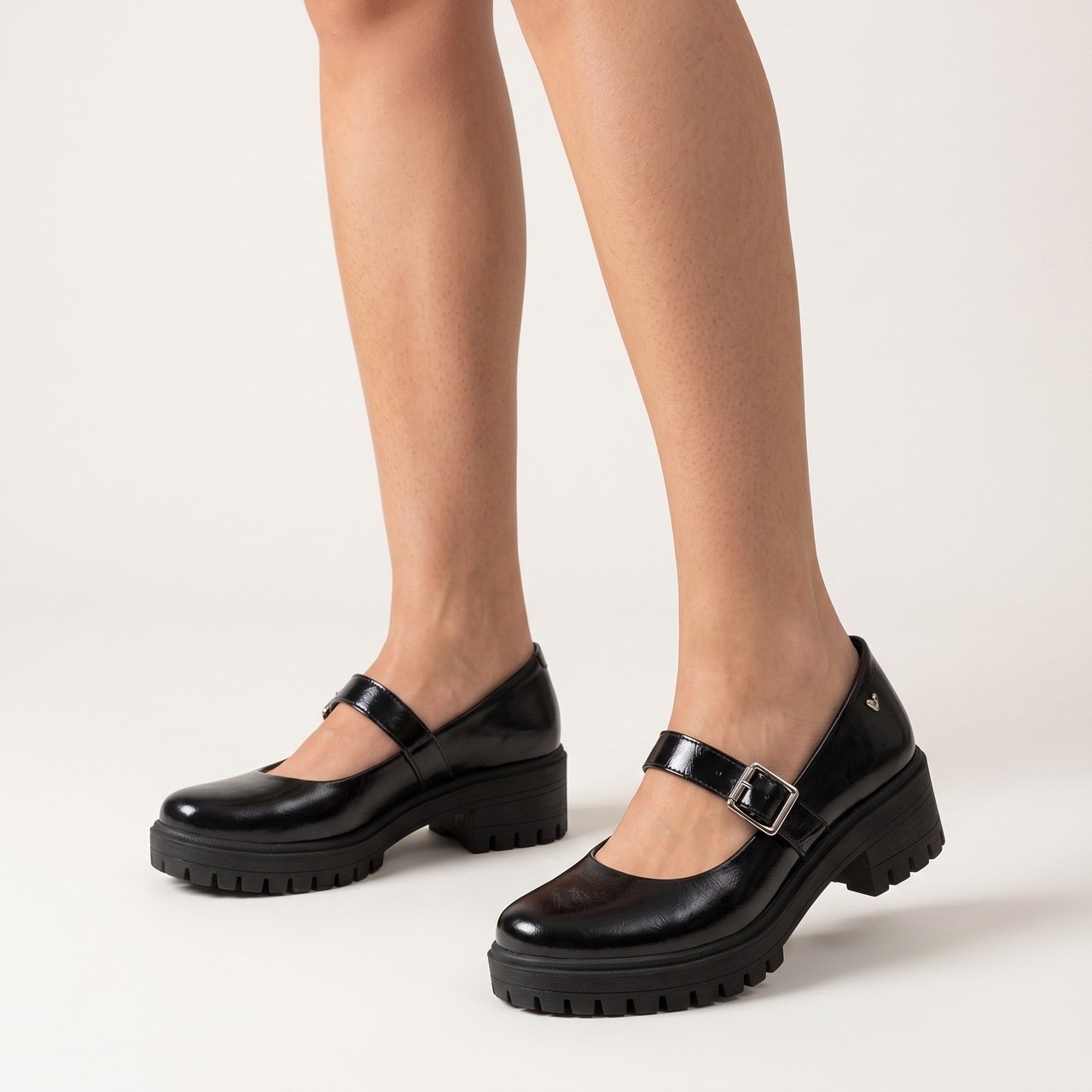 Sapato Mississipi Feminino Mary Jane Preto Preto 2