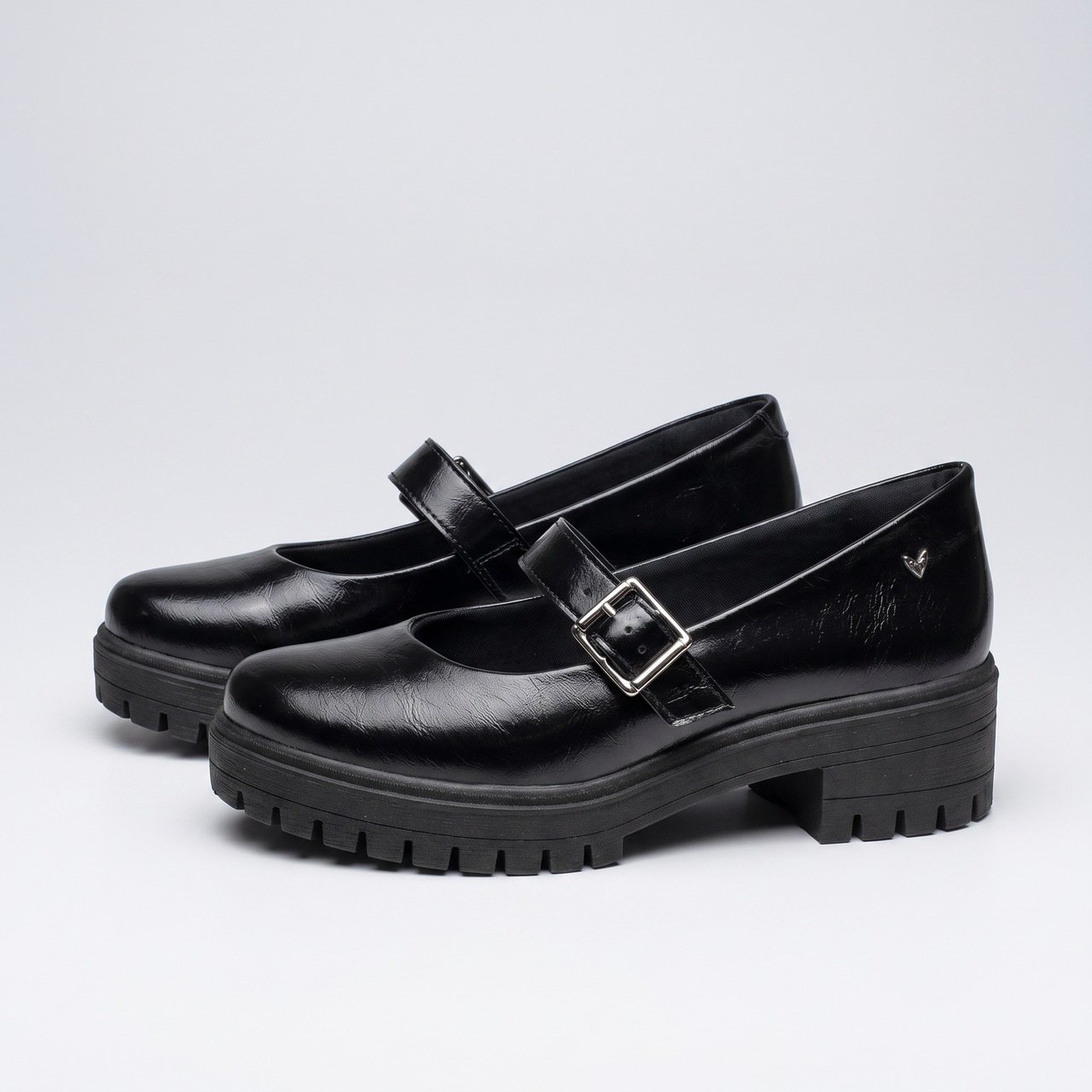 Sapato Mississipi Feminino Mary Jane Preto Preto 3