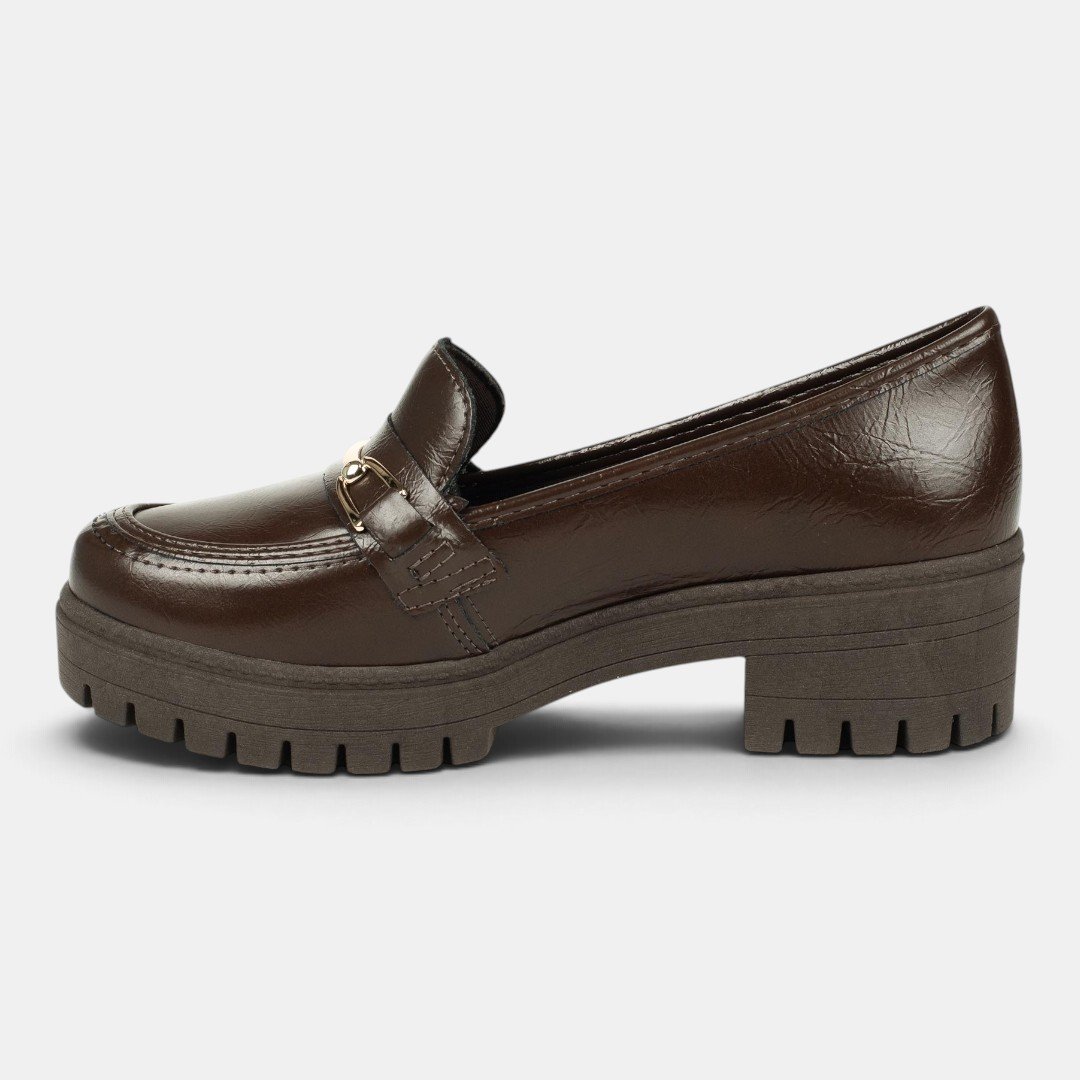 Sapato Loafer Mississipi Feminino Marrom Marrom 4