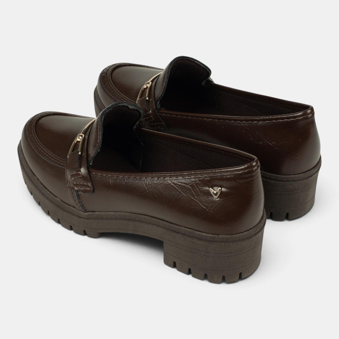 Sapato Loafer Mississipi Feminino Marrom Marrom 6