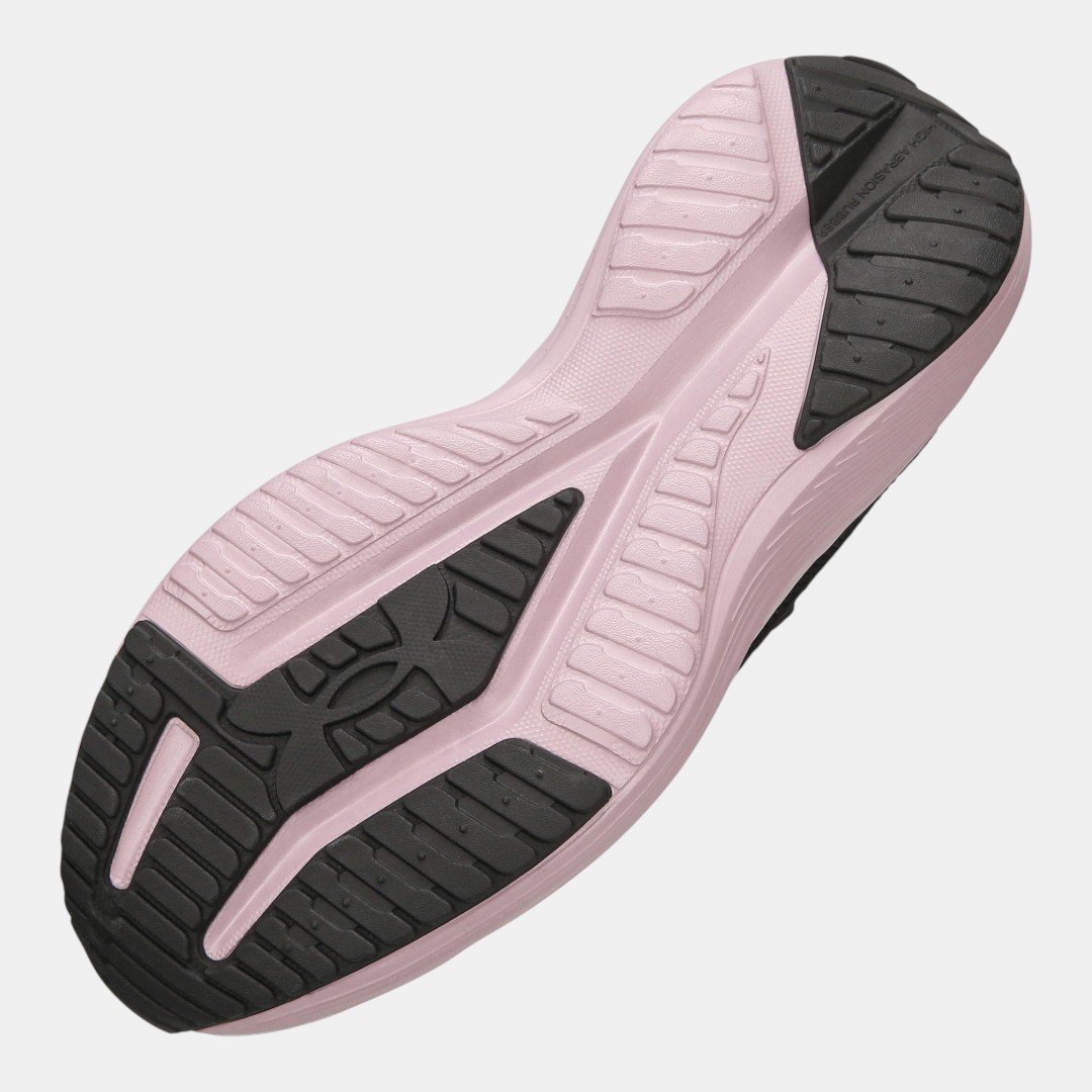 Tênis Under Armour Charged Slight 4 Preto com Rosa Preto 4