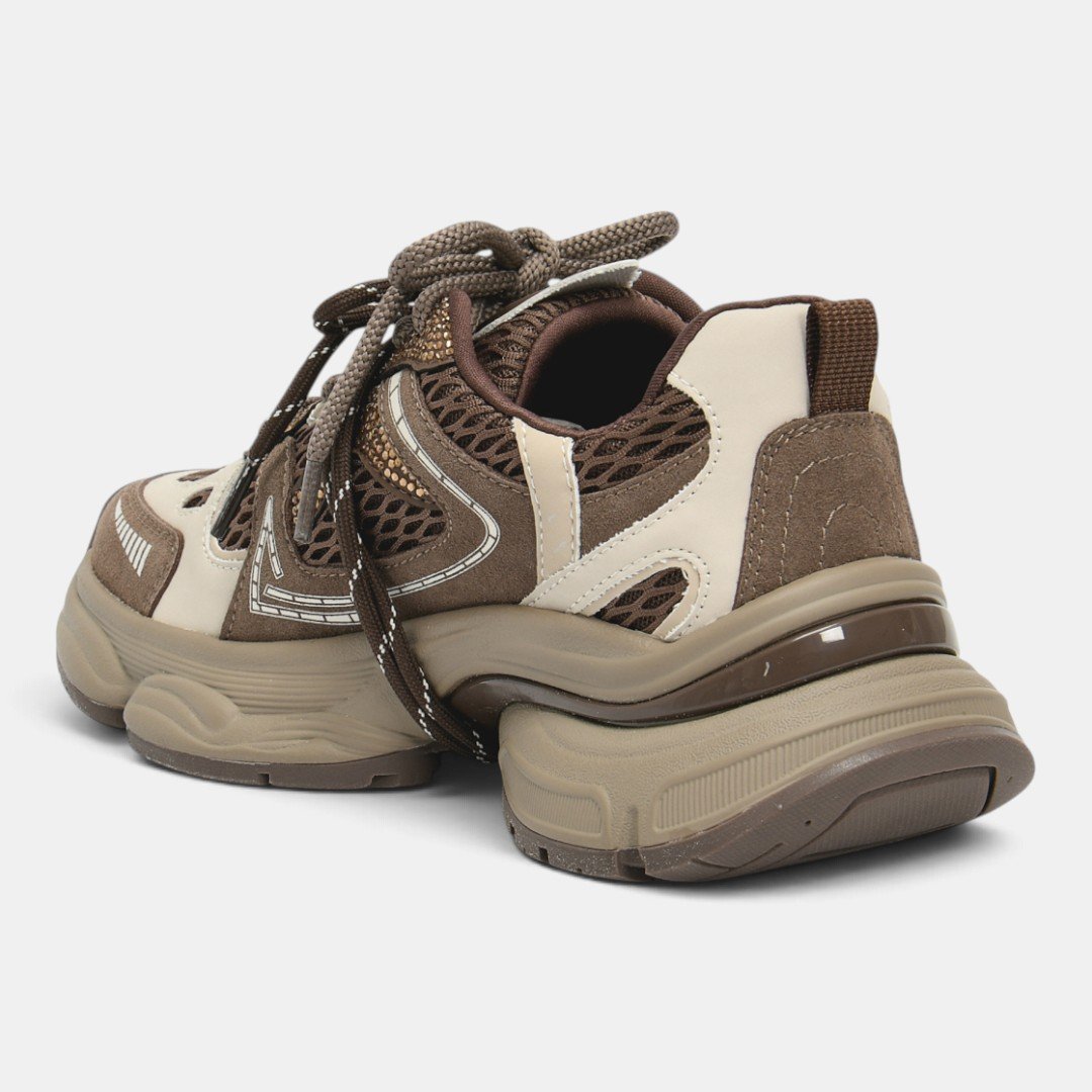 Tênis Via Marte Feminino Marrom Marrom 3