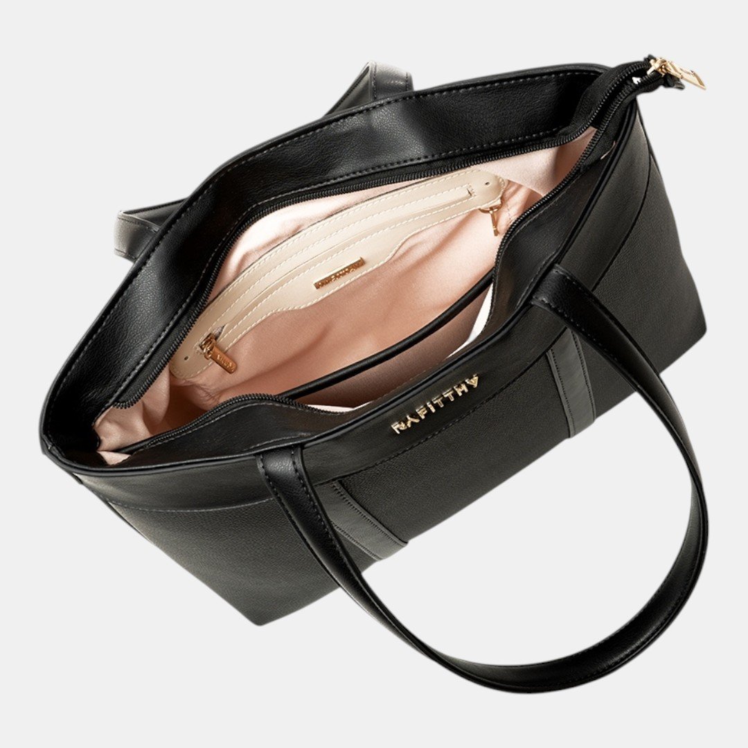 Bolsa Rafitthy Tote Urban Chic Preta Preto 5