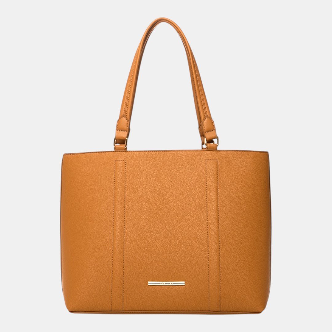 Bolsa Rafitthy Tote Signature Icon Caramelo