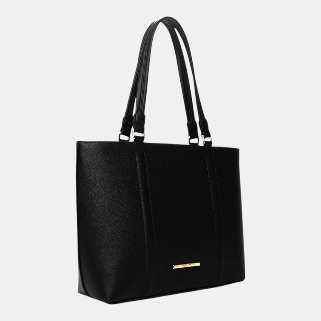 Bolsa Rafitthy Tote Signature Icon Preta Preto 3