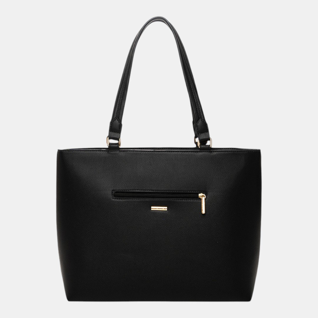 Bolsa Rafitthy Tote Signature Icon Preta Preto 4
