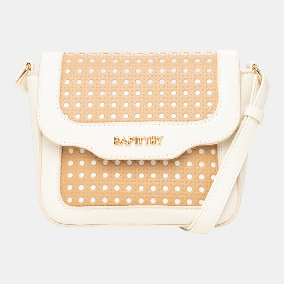 Bolsa Rafitthy Crossbody Summer Chic Off White