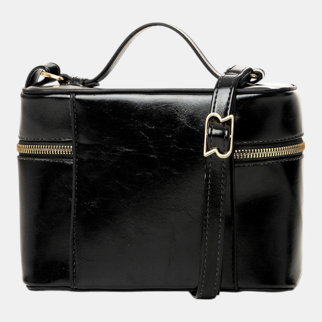 Mini Bolsa Rafitthy Beauty Case Glam Preta Preto 4