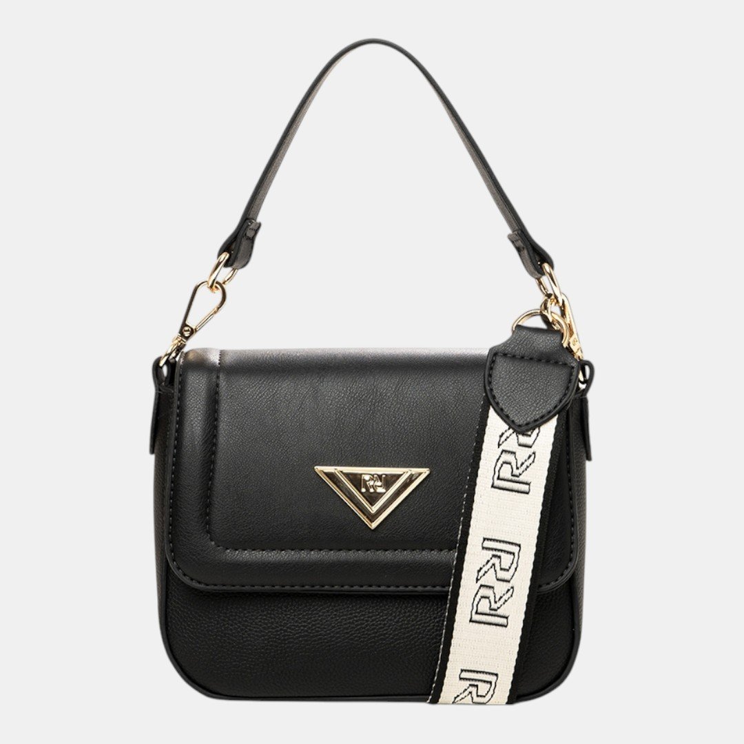 Bolsa Rafitthy Crossbody Street Glam Preta
